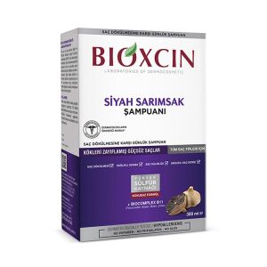 Bioxcin Saç Dökülmesine Karşı Siyah Sarımsak Şampuanı 300 ml - Bioxcin