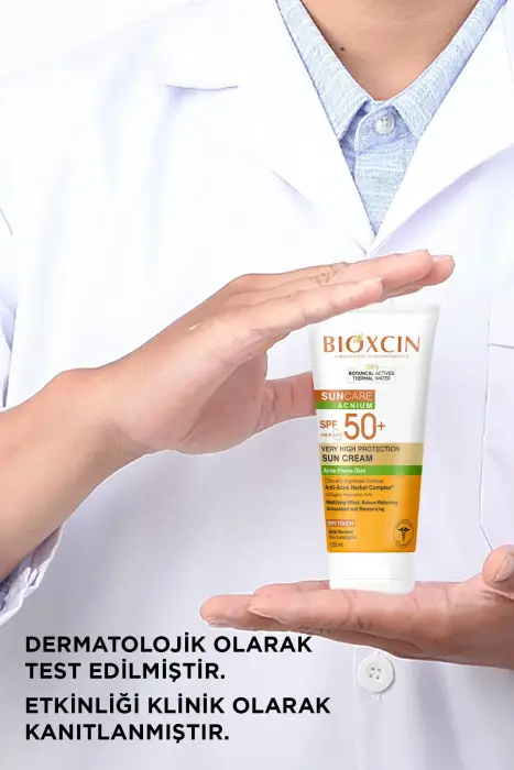 Bioxcin Sun Care Acnium SPF50+ Güneş Koruyucu Krem 150 ml x 3 Adet - 5