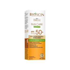 Bioxcin Sun Care Acnium SPF50+ Güneş Koruyucu Krem 50 ml - Bioxcin