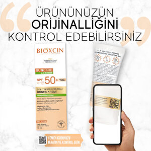 Bioxcin Sun Care Acnium Tinted Akneye Eğilimli Ciltler İçin Renkli Güneş Kremi SPF50+ 50 ml - 5