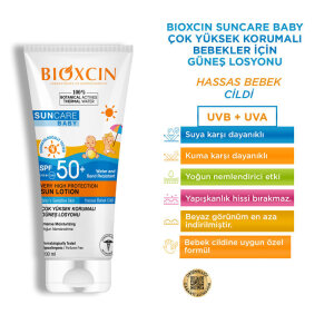 Bioxcin Sun Care Baby Çok Yüksek Korumalı Güneş Losyonu SPF50+ 100 ml - 6