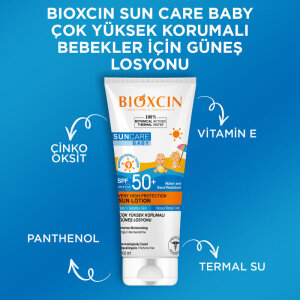 Bioxcin Sun Care Baby Çok Yüksek Korumalı Güneş Losyonu SPF50+ 100 ml - 7