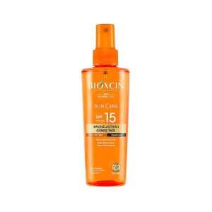 Bioxcin Sun Care Bronzlaştırıcı Güneş Yağı SPF15 200 ml - Bioxcin