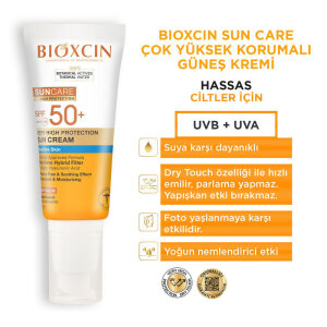 Bioxcin Sun Care Hassas Ciltler için Çok Yüksek Korumalı Güneş Kremi SPF50 50 ml - 5