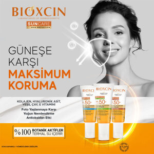 Bioxcin Sun Care Hassas Ciltler için Çok Yüksek Korumalı Güneş Kremi SPF50 50 ml - 7