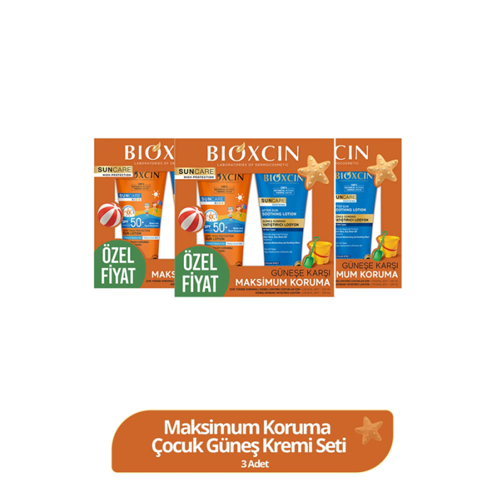 Bioxcin Sun Care Kids Güneş Koruma Seti x 3 Adet - 1