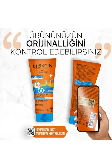 Bioxcin Sun Care Kids Losyon SPF50 200 ml x 3 Adet - 8
