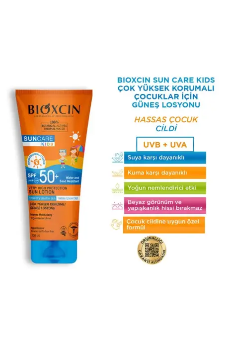 Bioxcin Sun Care Kids Losyon SPF50 200 ml x 3 Adet - 4