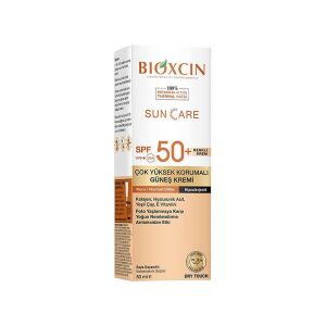 Bioxcin Sun Care Kuru Ciltler İçin SPF50+ Güneş Kremi 50 ml - Renkli - Bioxcin
