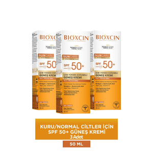 Bioxcin Sun Care Kuru Ve Normal Ciltler İçin Spf50+ Güneş Kremi 50 ml x 2 Adet - Bioxcin