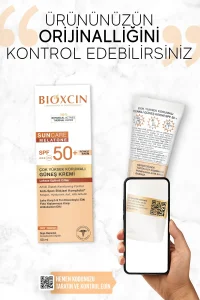 Bioxcin Sun Care Lekeye Eğilimli Ciltler İçin SPF50+ Güneş Kremi 50 ml - Renkli x 3 Adet - 8