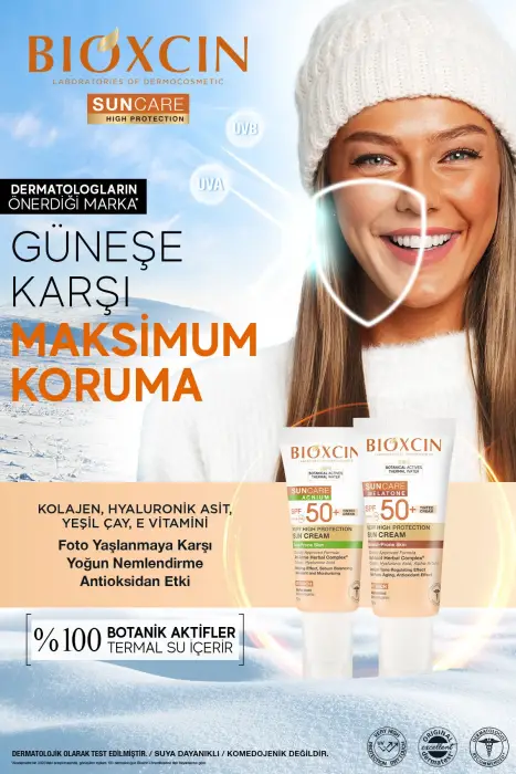 Bioxcin Sun Care Lekeye Eğilimli Ciltler İçin SPF50+ Güneş Kremi 50 ml - Renkli x 3 Adet - 5