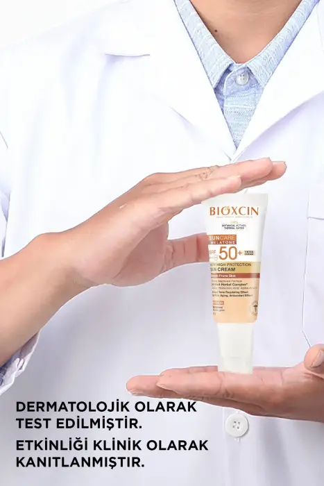 Bioxcin Sun Care Lekeye Eğilimli Ciltler İçin SPF50+ Güneş Kremi 50 ml - Renkli x 3 Adet - 4