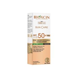 Bioxcin Sun Care Yağlı Ciltler İçin SPF50+ Güneş Kremi 50 ml - Renkli - Bioxcin