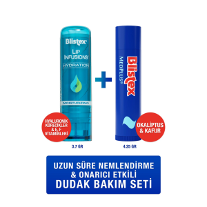 Blistex Uzun Süre Nemlendirme ve Onarıcı Etkili Dudak Bakım Seti - Blistex