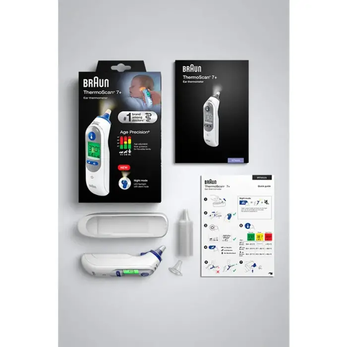 Braun ThermoScan 7+ Kulaktan Ateş Ölçer - 3