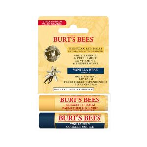 Burt's Bees 2'li Lip Balm Set - Beeswax (Nane Aromalı) + Vanilya Aromalı - Burt's Bees