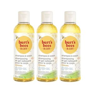 Burt's Bees Baby Bebek Saç ve Vücut Sampuanı 236.5 ml x3 Adet - Burt's Bees