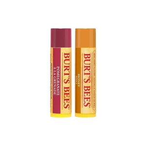 Burt's Bees Nar Aromalı Dudak Bakım Kremi 4.25 gr + Bal Özlü Dudak Bakım Kremi 4.25 gr - Burt's Bees