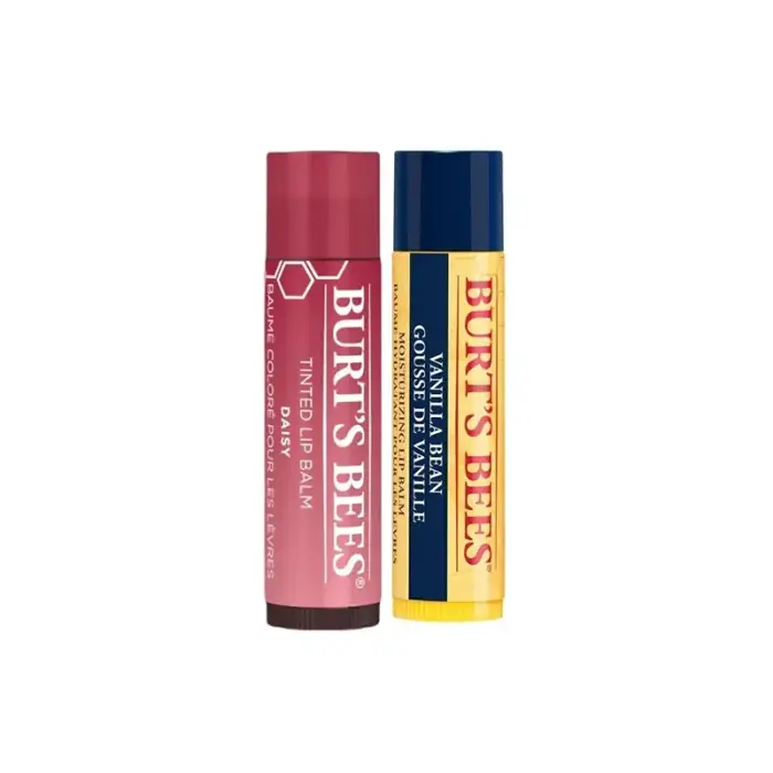 Burt's Bees Nemlendir ve Renklendir Dudak Bakım Seti - Daisy/Vanilya - 1