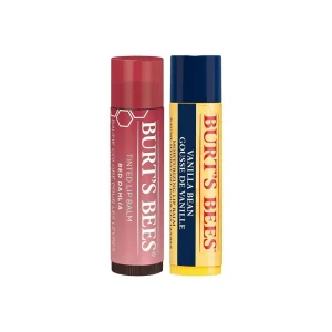 Burt's Bees Nemlendir ve Renklendir Dudak Bakım Seti - Red Dahlia/Vanilya - Burt's Bees
