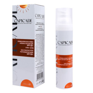 Capicade Güneş Koruyucu Krem Hassas Ciltler İçin SPF 50+ 100 ml - 2