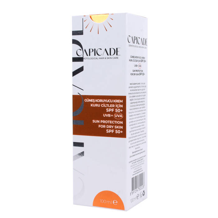 Capicade Güneş Koruyucu Krem Kuru Ciltler İçin SPF 50+ 100 ml - 2