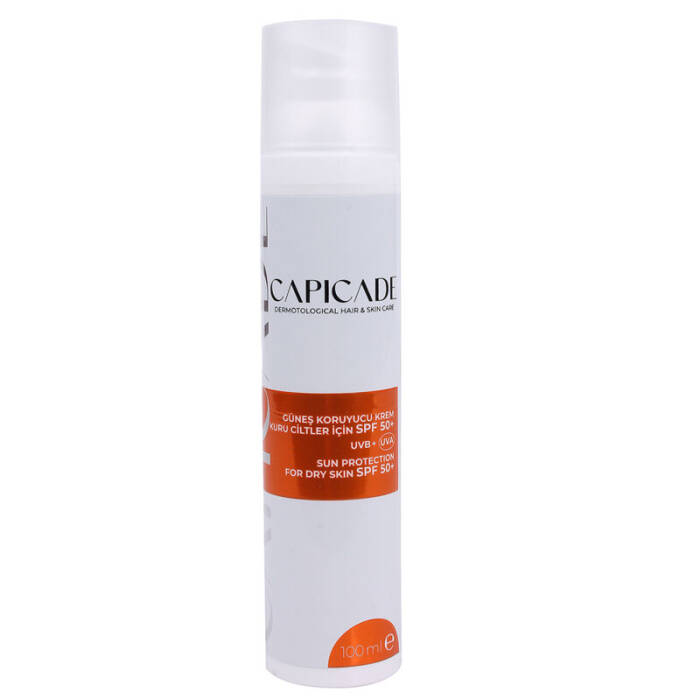 Capicade Güneş Koruyucu Krem Kuru Ciltler İçin SPF 50+ 100 ml - 3