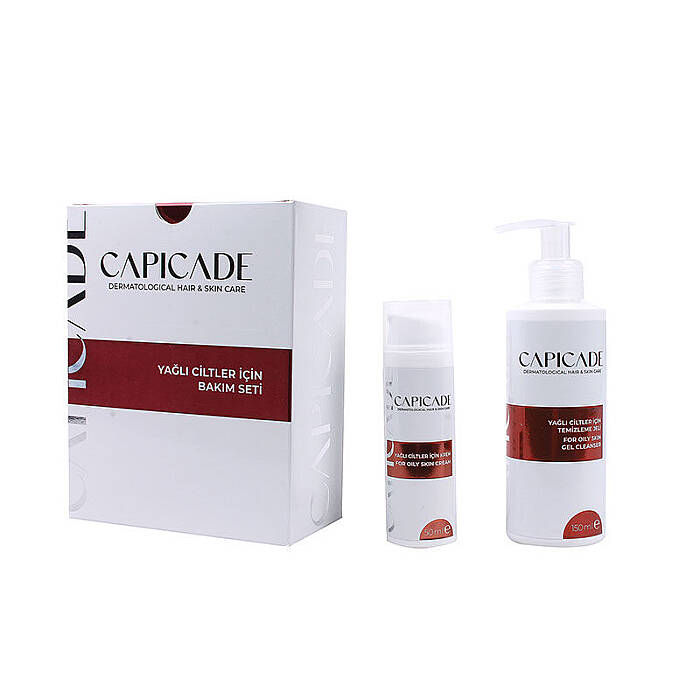 Capicade Yağlı Ciltler İçin Bakım Seti - 4