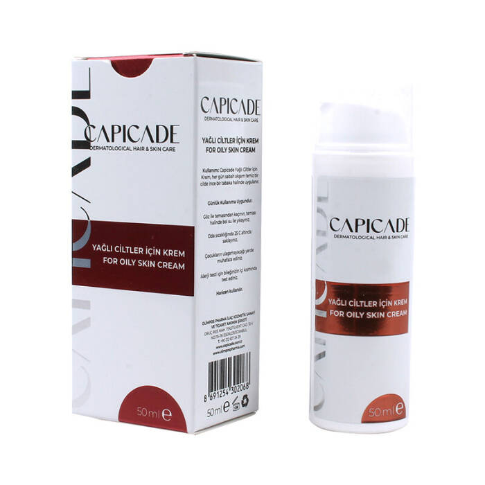 Capicade Yağlı Ciltler İçin Krem 50 ml - 3