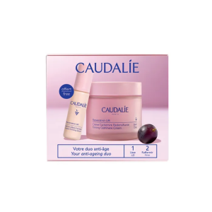 Caudalie Resveratrol-Lift Sıkılaştırıcı Kaşmir Gündüz Bakım Kremi 50 ml + Anında Sıkılaştırıcı Etkili Serum 10 ml - Caudalie