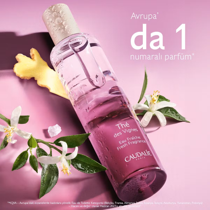 Caudalie The des Vignes Aromalı Parfüm Seti - 3
