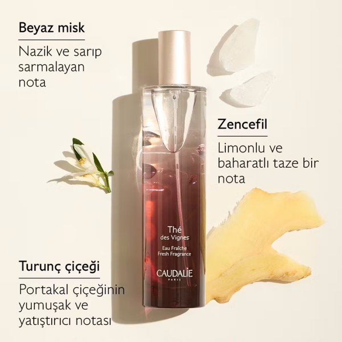 Caudalie The des Vignes Aromalı Parfüm Seti - 4