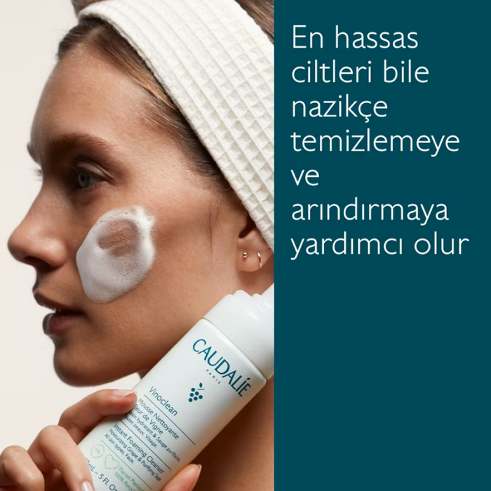 Caudalie Vinoclean Derinlemesine Temizleme Köpüğü İkilisi - 4