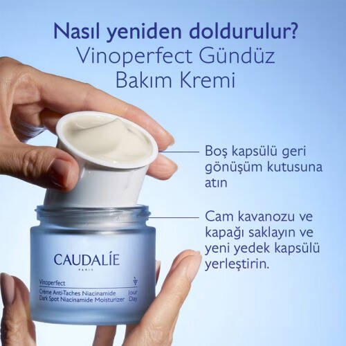 Caudalie Vinoperfect Anında Işıltı Veren Gündüz Bakım Kremi - Yedek Kapsül 50 ml - 2