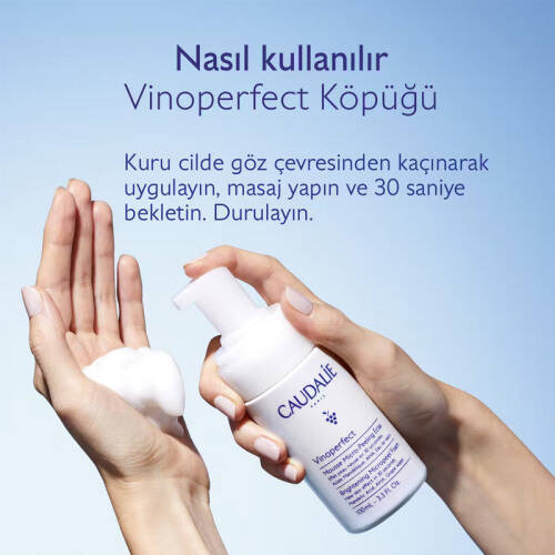 Caudalie Vinoperfect Işıltı Verici Mikro Peeling Temizleme Köpüğü 50 ml - 2