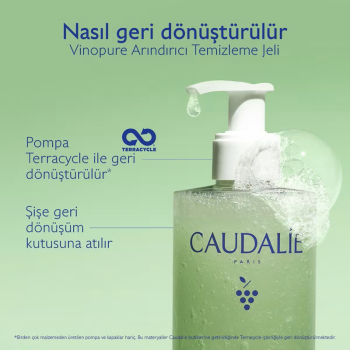 Caudalie Vinopure Arındırıcı Temizleme Jeli 150 ml - 5