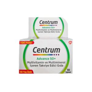 Centrum Advance 30 Tablet - 50 Yaş Üstü - Centrum