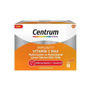 Centrum Immunity Vitamin C Max 14 Saşe Efervesan Toz - Centrum