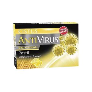 Cistus Antivirus Ballı Limonlu 10 Pastil - Cistus