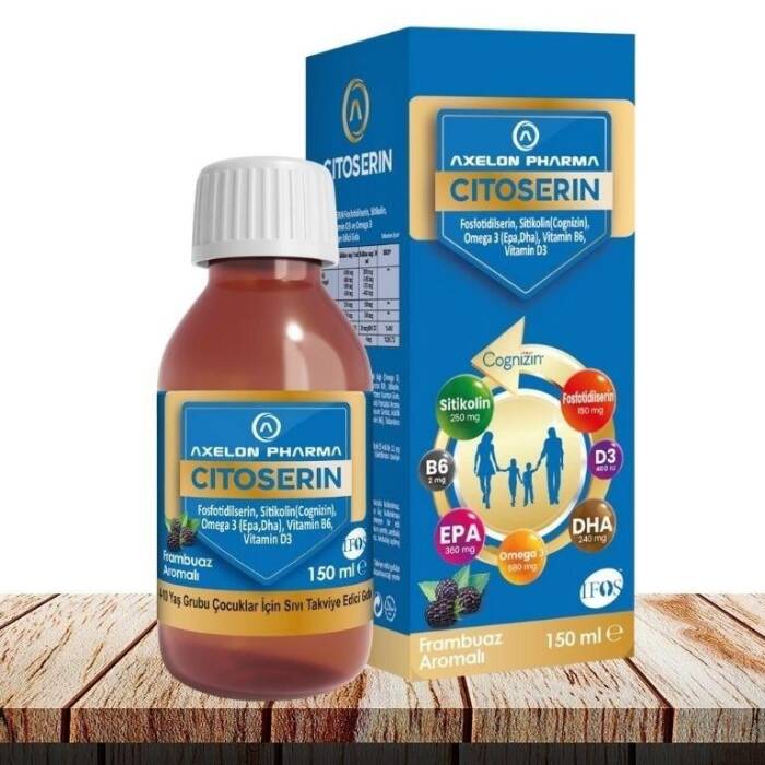 Citoserin Şurup Frambuaz Aromalı 150 ml - 1
