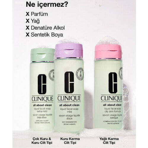 Clinique All About Clean Yağlı Cilt İçin Sıvı Yüz Sabunu 200 ml - 4