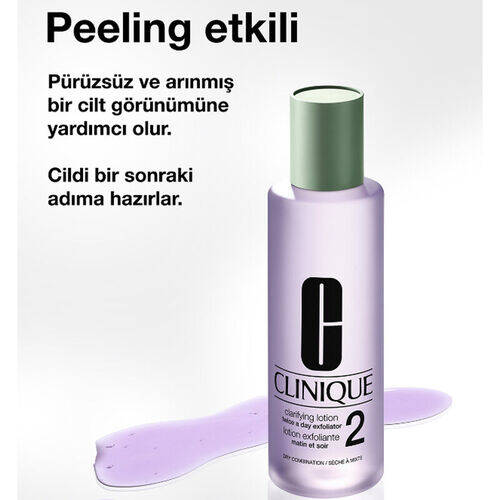 Clinique Clarifying Lotion Tip2 Kuru/Karma Cilt İçin Arındırıcı Losyon Tonik 200 ml - 2