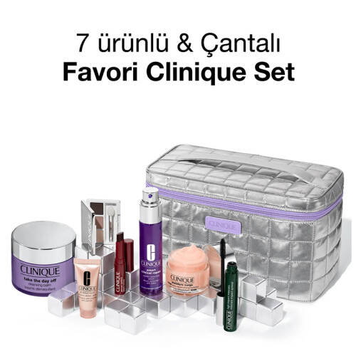 Clinique Clinique’in Favorileri 7 Orijinal Boy Ürün & Çantalı Set - 2