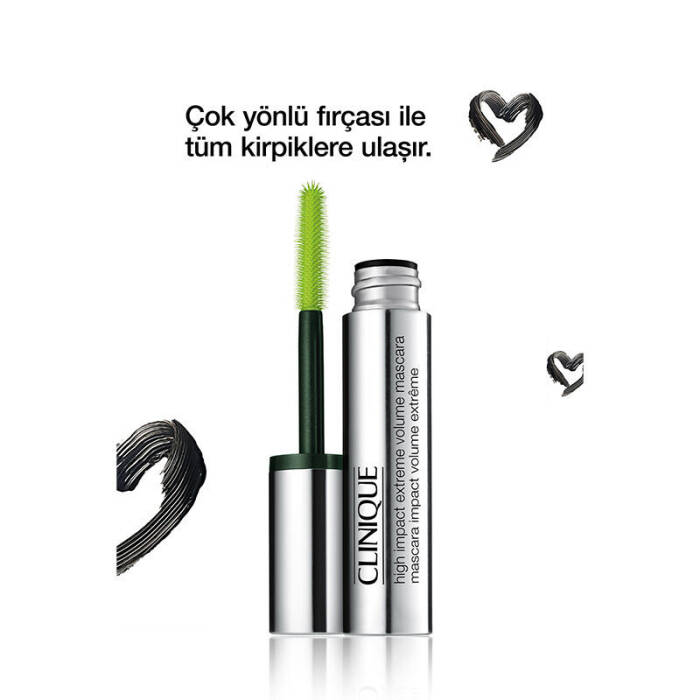 Clinique High Impact Extreme Volume Maskara 10 ml - Black - 3