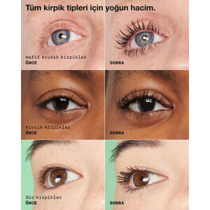 Clinique High Impact High-Fi Yoğun Hacim Veren Maskara 10 ml - Black - 3