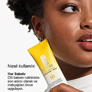 Clinique UV Solutions Aydınlatıcı Etkili ve Renkli Güneş Kremi SPF 50 40 ml - 5
