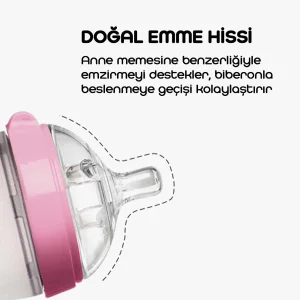 Comotomo Antikolik Yavaş Akışlı Silikon Biberon 0-3 Ay Yenidoğan 150 ml - Yeşil - 7