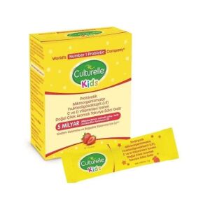 Culturelle Kids Doğal Çilek Aromalı Takviye Edici Gıda 10 Saşe - Culturelle