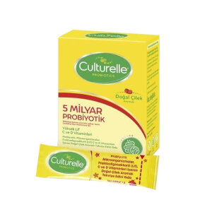 Culturelle Kids Doğal Çilek Aromalı Takviye Edici Gıda 30 Saşe - Culturelle